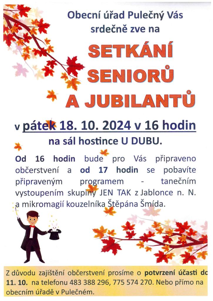 Setkání seniorů