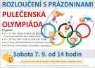 Rozloučení s prázdninami - Pulečenská olympiáda