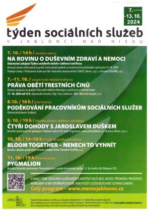 Týden sociálních služeb v Jablonci n. N.