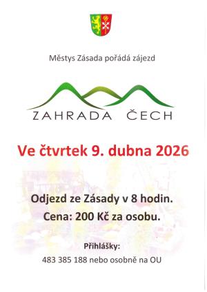 Zájezd " Zahrada Čech"